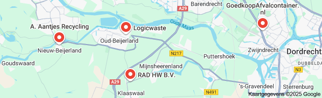 afvalcontainer hoeksche waard