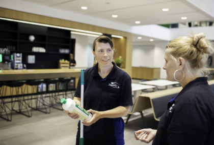 de toekomst schoonmaakbedrijf