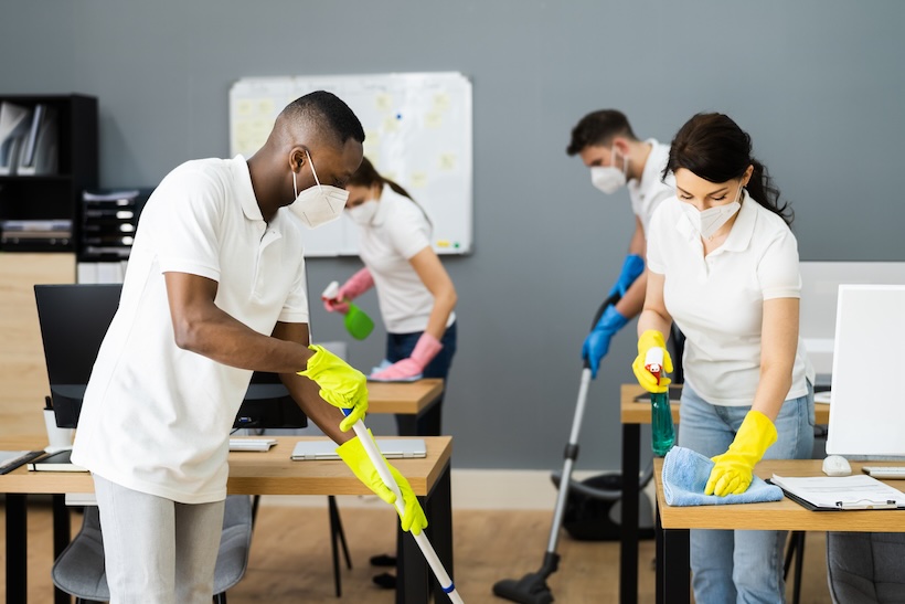 schoonmaak burelen