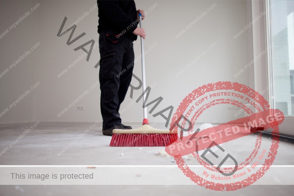 schoonmaak nieuwbouwwoning